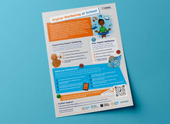 Digital Wellbeing at School Poster A3